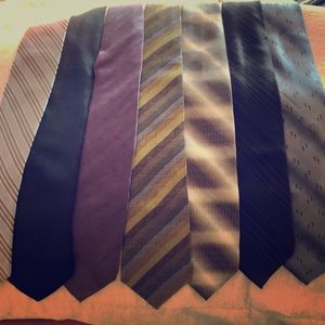 Assorted DKNY ties